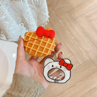 Hello Kitty Waffle Protective Case (For Airpods) - Bear Hugs