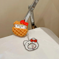 Hello Kitty Waffle Protective Case (For Airpods) - Bear Hugs