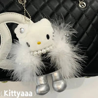 Hello Kitty Elegant Lady Plush Keychain