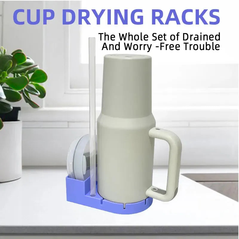 Premium Tumbler Drying & Storage Rack