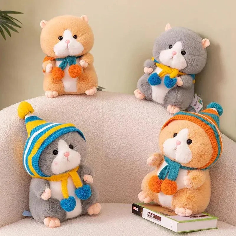 Hoodie Golden Hamster Plushie - Bear Hugs