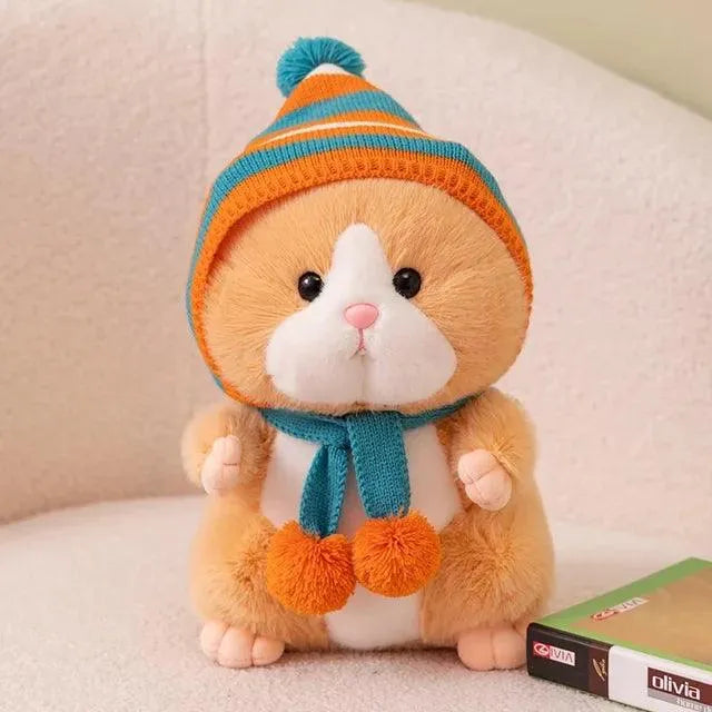 Hoodie Golden Hamster Plushie - Bear Hugs