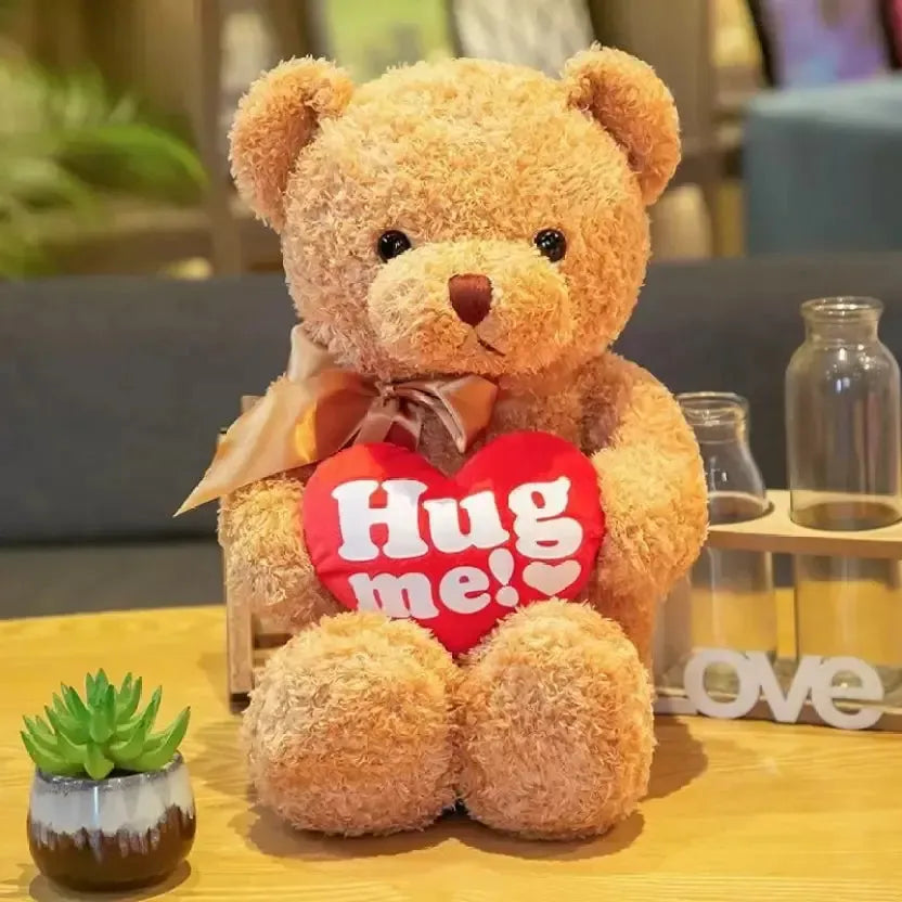 Hug Me Teddy Plushie (30 cm)