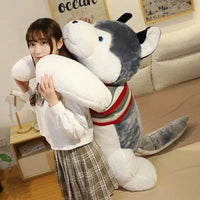 Huge Husky Dog Soft Plush - Bear Hugs