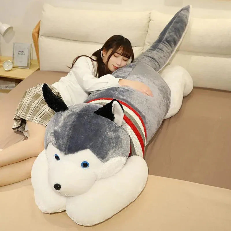 Huge Husky Dog Soft Plush - Bear Hugs