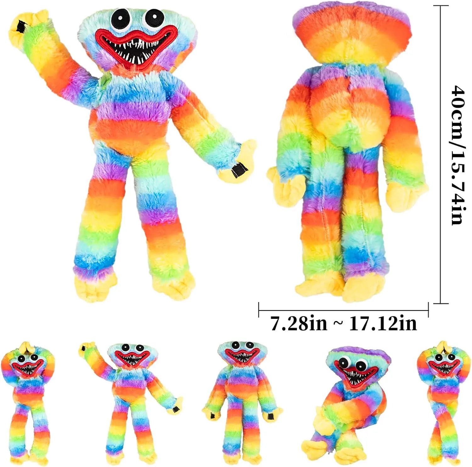 Huggy-Wuggy Characters Soft Doll - Bear Hugs