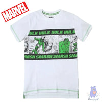 Hulk Print Round-Neck T-shirt - Bear Hugs