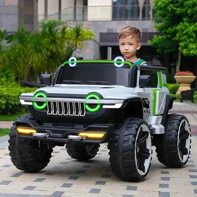 Hulk Two-Seater Electric Kids SUV - Bear Hugs