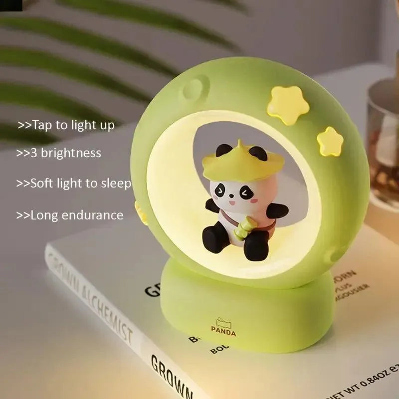 Humpty Dumpty Panda Night Light - Bear Hugs