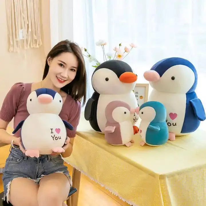 I Love You Penguin Plushie (25 cm) - Bear Hugs