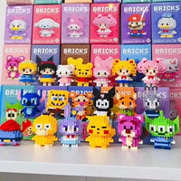 Bricks Anime Micro Building Blocks