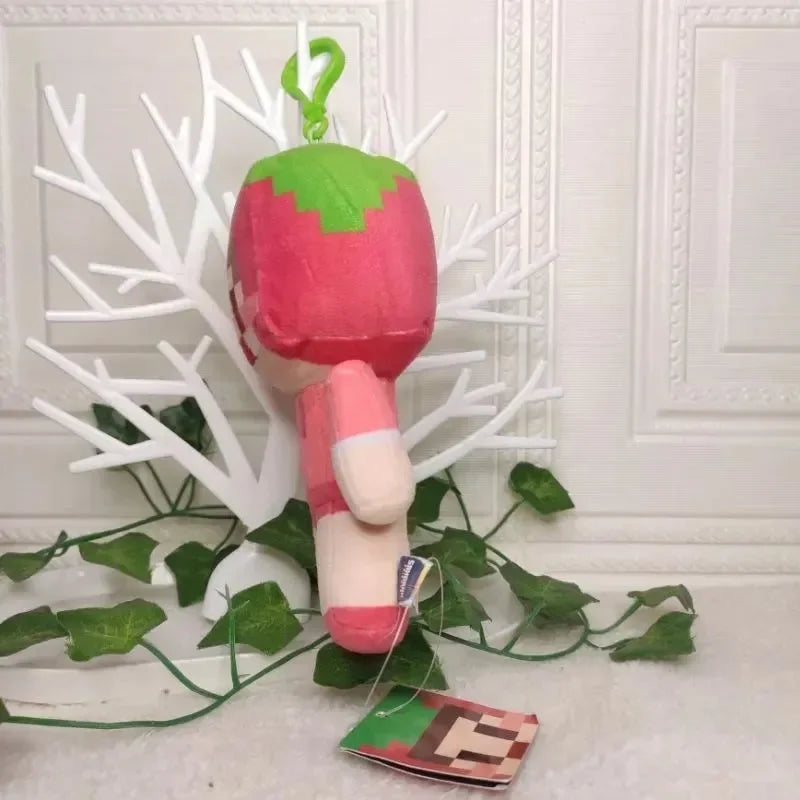 Minecraft Sandbox Plush Keychain