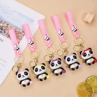 Carry-Cute Clutch Panda Keychain
