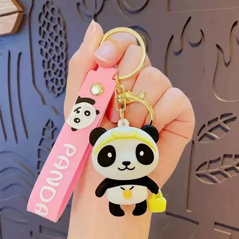 Carry-Cute Clutch Panda Keychain