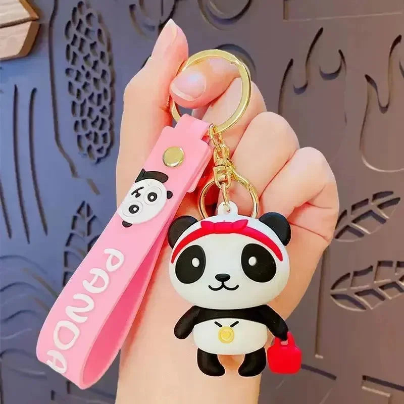 Carry-Cute Clutch Panda Keychain