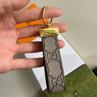 Signature Loop Premium Leather Keychain