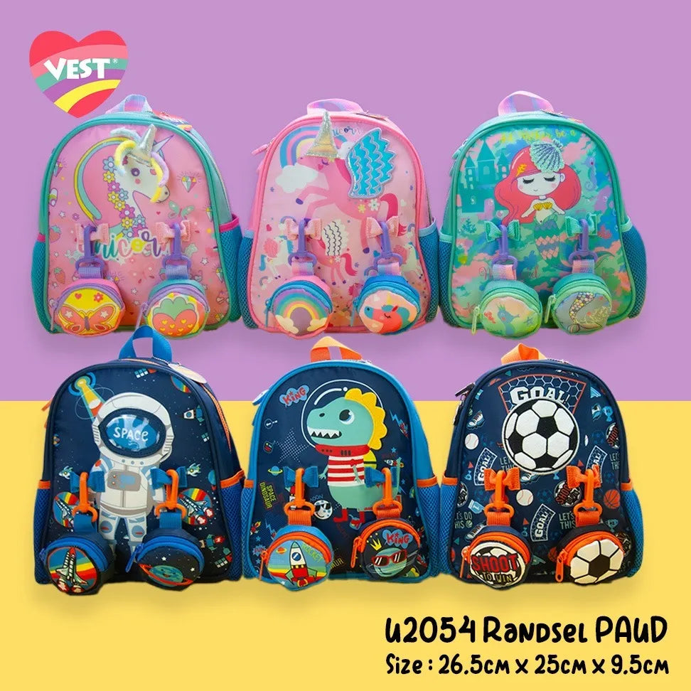 Vest Kids Toddler Backpack