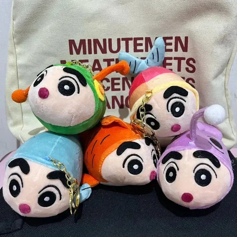 Shinchan Fin-tastic Friends Plush Keychain