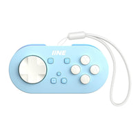 IINE Micro Bluetooth Controller, Pocket-sized Mini Gamepad for Switch/PC/Android/IOS, Pocket Game Controller with Auto-Fire Function/RGB Light/Keychain/Keyboard Mode - Bear Hugs