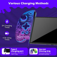IINE Neptune Switch Controller, ALPS Joysticks Wireless Controller for Switch/Lite/OLED, Switch Gamepad Controller With Turbo/Macro/Wake-up/Screenshot/Dual Vibration/Motion/RGB Lights - Bear Hugs