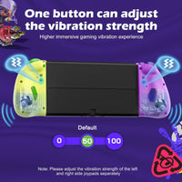 IINE Neptune Switch Controller, ALPS Joysticks Wireless Controller for Switch/Lite/OLED, Switch Gamepad Controller With Turbo/Macro/Wake-up/Screenshot/Dual Vibration/Motion/RGB Lights - Bear Hugs