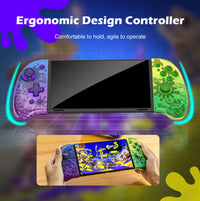 IINE Neptune Switch Controller, ALPS Joysticks Wireless Controller for Switch/Lite/OLED, Switch Gamepad Controller With Turbo/Macro/Wake-up/Screenshot/Dual Vibration/Motion/RGB Lights - Bear Hugs