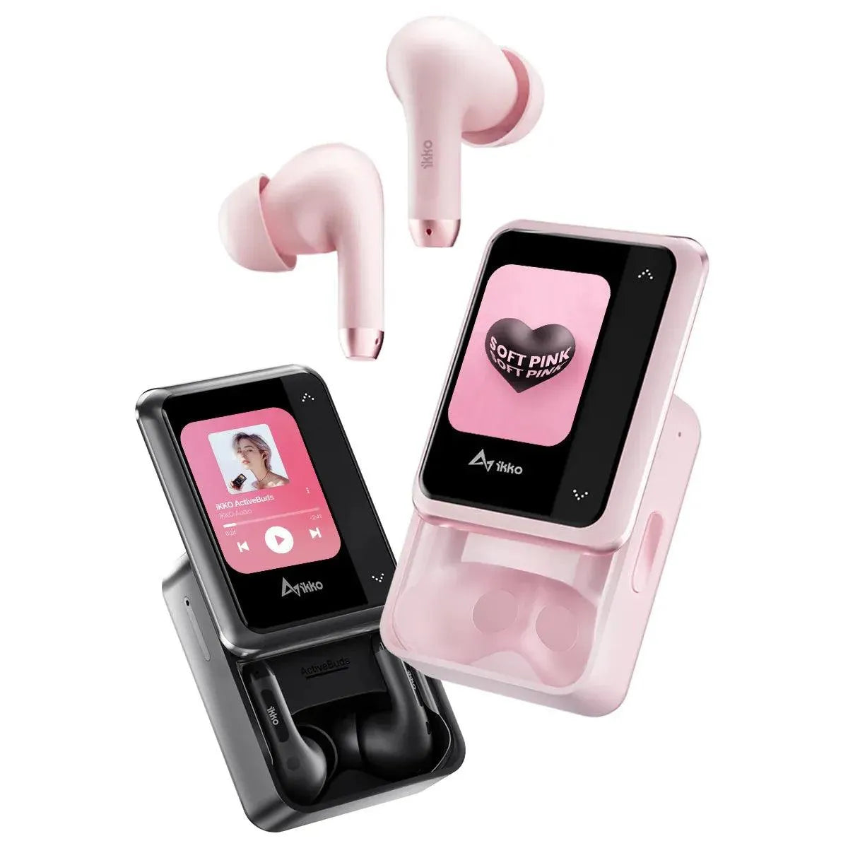 iKKO World's First AI Active TWS Earbuds - Bear Hugs