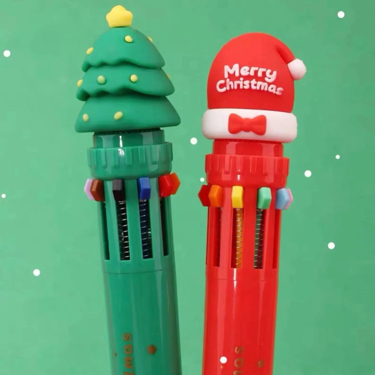 Christmas Theme Multi-Color Pen