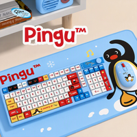 Pingu Nostalgia Wireless Keyboard And Mouse Set