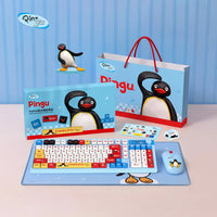 Pingu Nostalgia Wireless Keyboard And Mouse Set