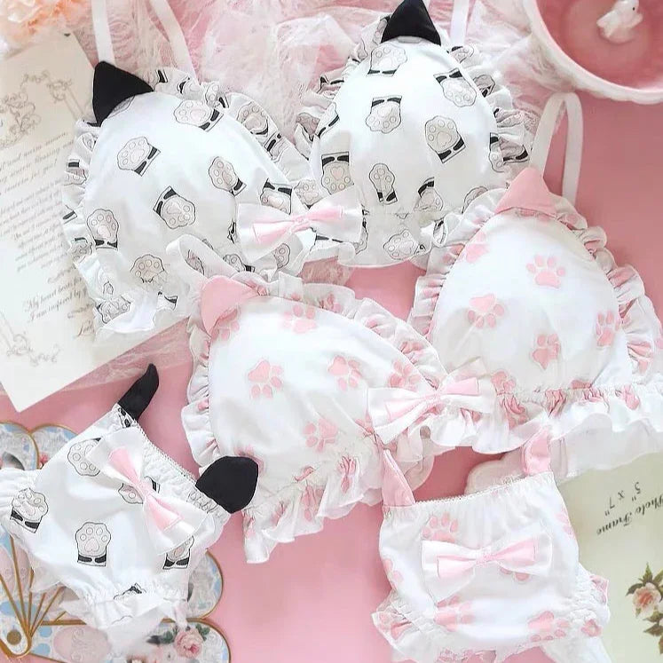 Cute Cat Paw Underwear Suits PN3378 - Bear Hugs