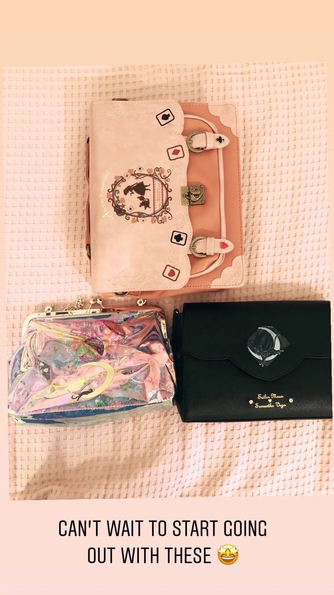 Sailormoon Luna Shoulder Bag PN0333 - Bear Hugs