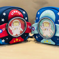 3D Spacecraft Kids Backpack