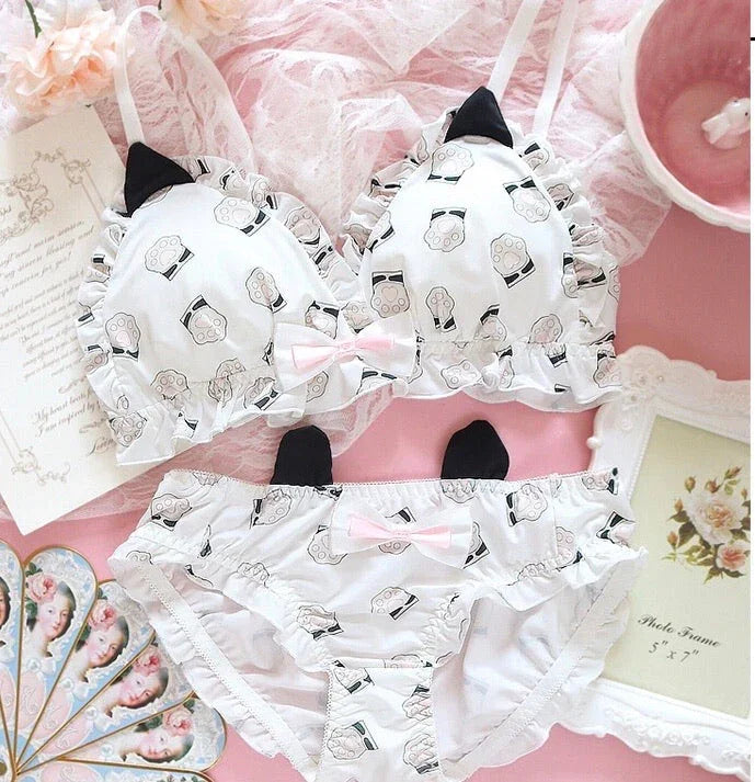 Cute Cat Paw Underwear Suits PN3378 - Bear Hugs
