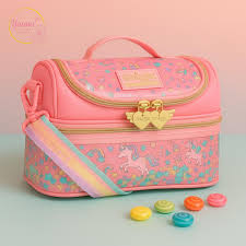 SMGL Glitter Unicorn Double Decker Insulated Lunch Bag