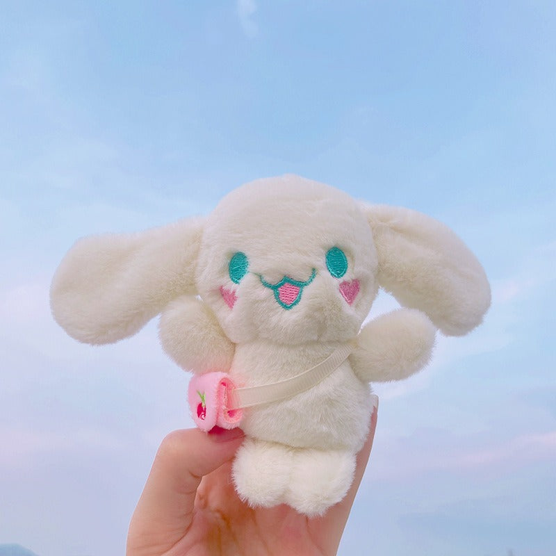 Cherry Blossom Cinnamoroll Plush Keychain