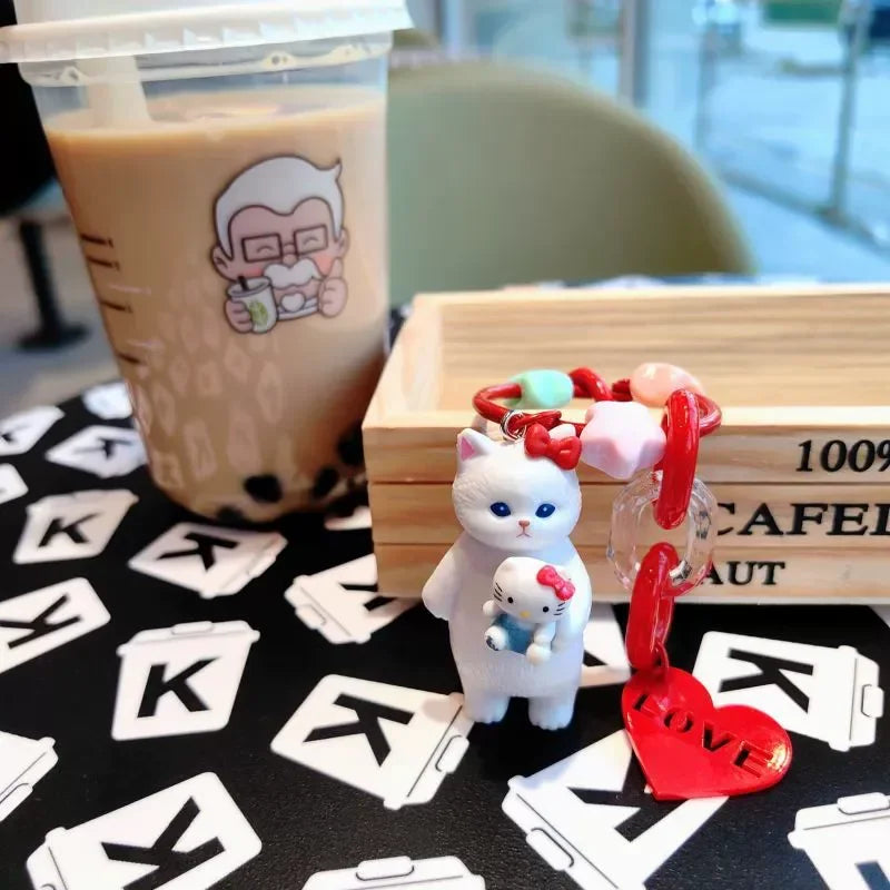 Mofusand x Sanrio Feline Luxe Keychain