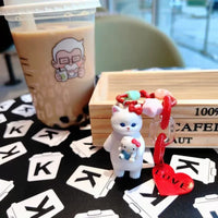 Mofusand x Sanrio Feline Luxe Keychain