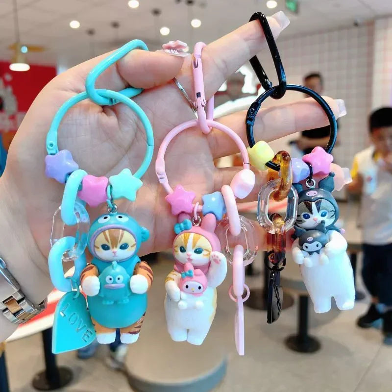 Mofusand x Sanrio Feline Luxe Keychain