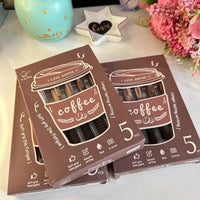 Coffee Love Gel Pens (5 Pcs)