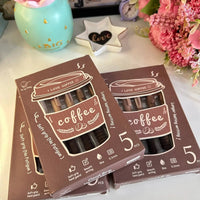 Coffee Love Gel Pens (5 Pcs)