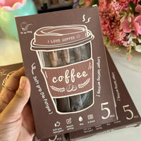 Coffee Love Gel Pens (5 Pcs)