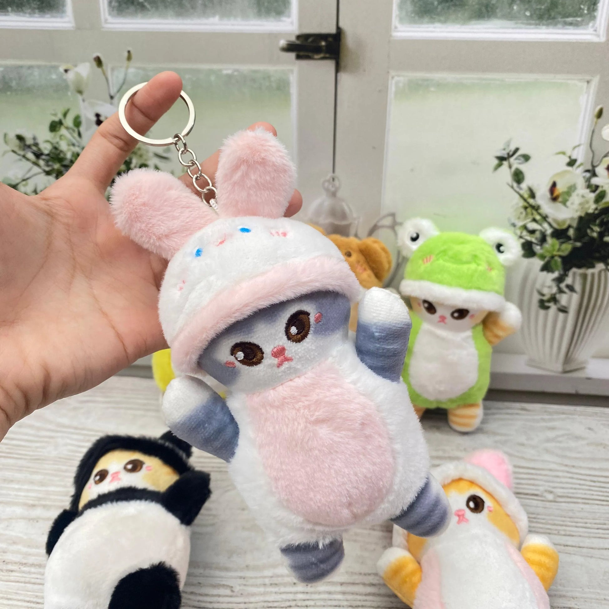 Mofusand Animal Zen Plush Keychain