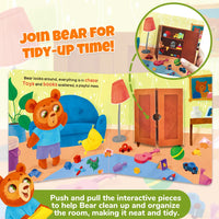 Bear’s Tidy-Up Time Interactive Lift-the-Flap Board Book
