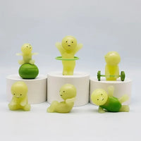 Smiski Exercise Series Glow In The Dark Figurines