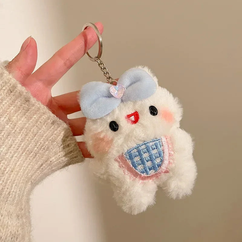 Fluff Force Rabbit Plush Keychain