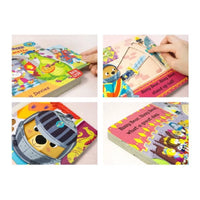 Bizzy Bear Interactive Push-Pull Board Book Collection