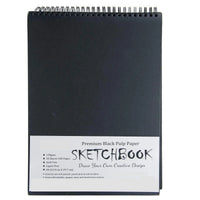 Midnight Canvas A3 Black Sketchbook