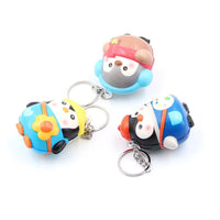 Mini Cosplay Penguin Squishy Keychain