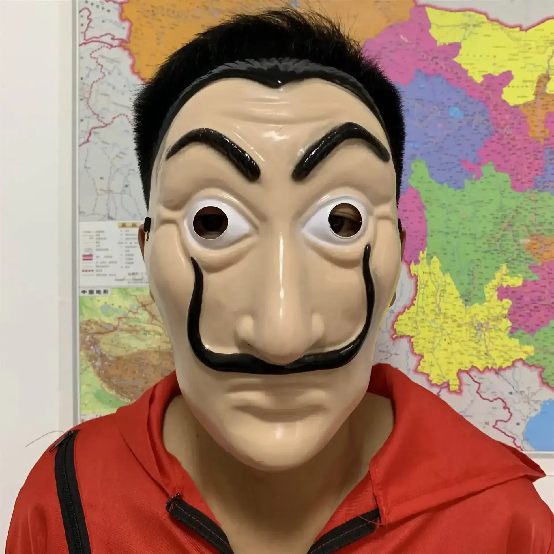 Hesit Mask Money Heist Drama Drenched Mask